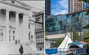 Robson and Howe Streets